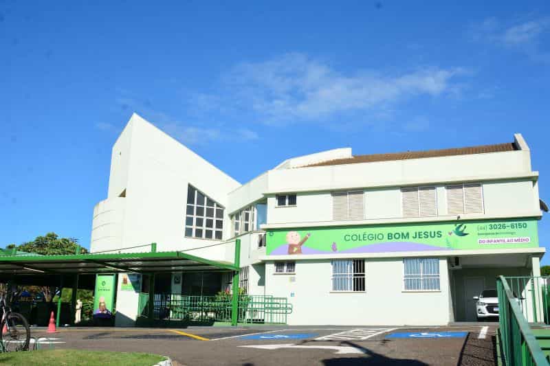 Fachada da unidade Colégio Bom Jesus