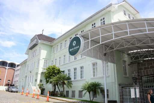 Fachada da unidade Colégio Bom Jesus Santo Antônio