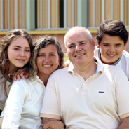 foto de Roberto e Ivone Aguiar Haltenhoff Melani, Pais dos alunos Luis Augusto e Nathália