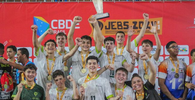 Atletas do Colégio Bom Jesus são campeões nos Jogos Escolares Brasileiros