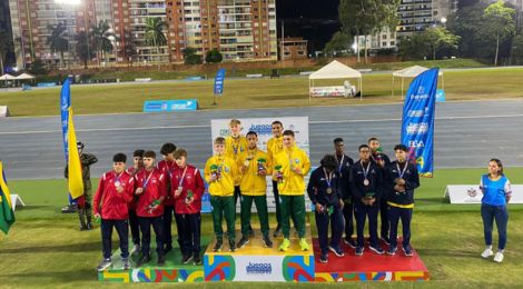 Atleta Bom Jesus é ouro e prata nos Jogos Escolares Sul-Americanos