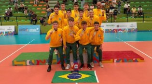 Equipe de vôlei do Bom Jesus é campeã dos Jogos Sul-Americanos Escolares