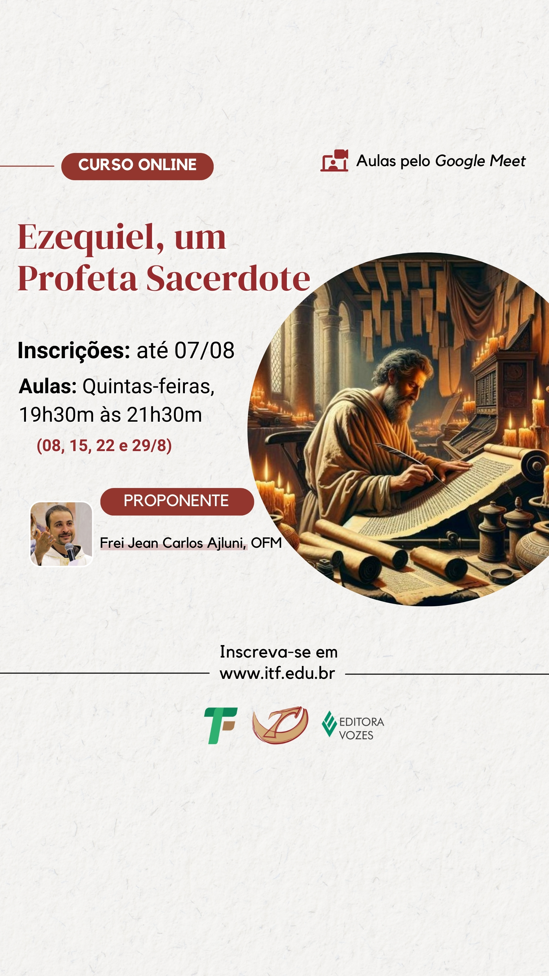 Curso Online - Ezequiel, um Profeta Sacerdote