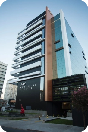 Imagem do prédio da FAE Business School