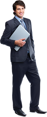 Apenas uma imagem ilustrativa de um homem de terno